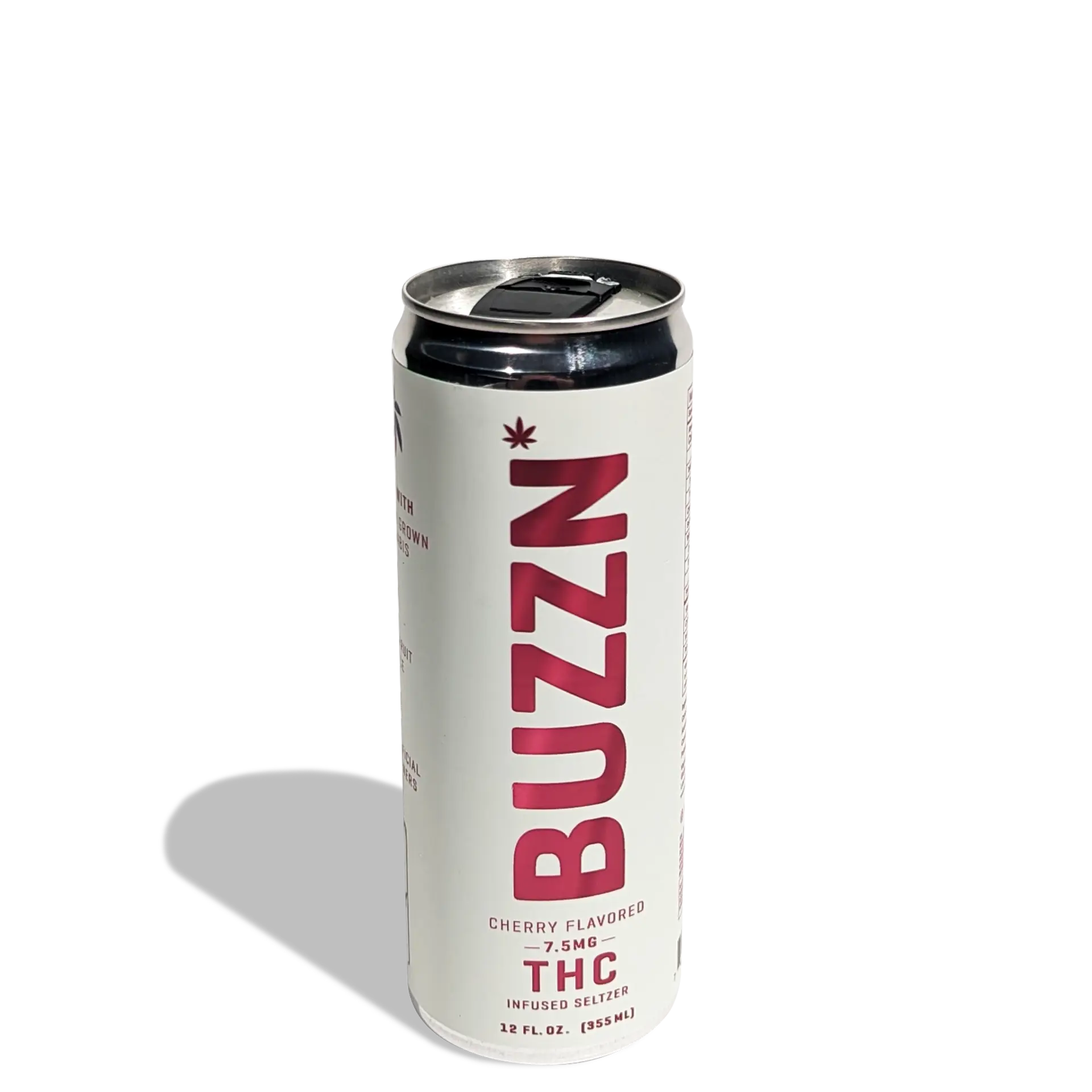 Cherry Flavored 7.5 MG THC Infused Seltzer