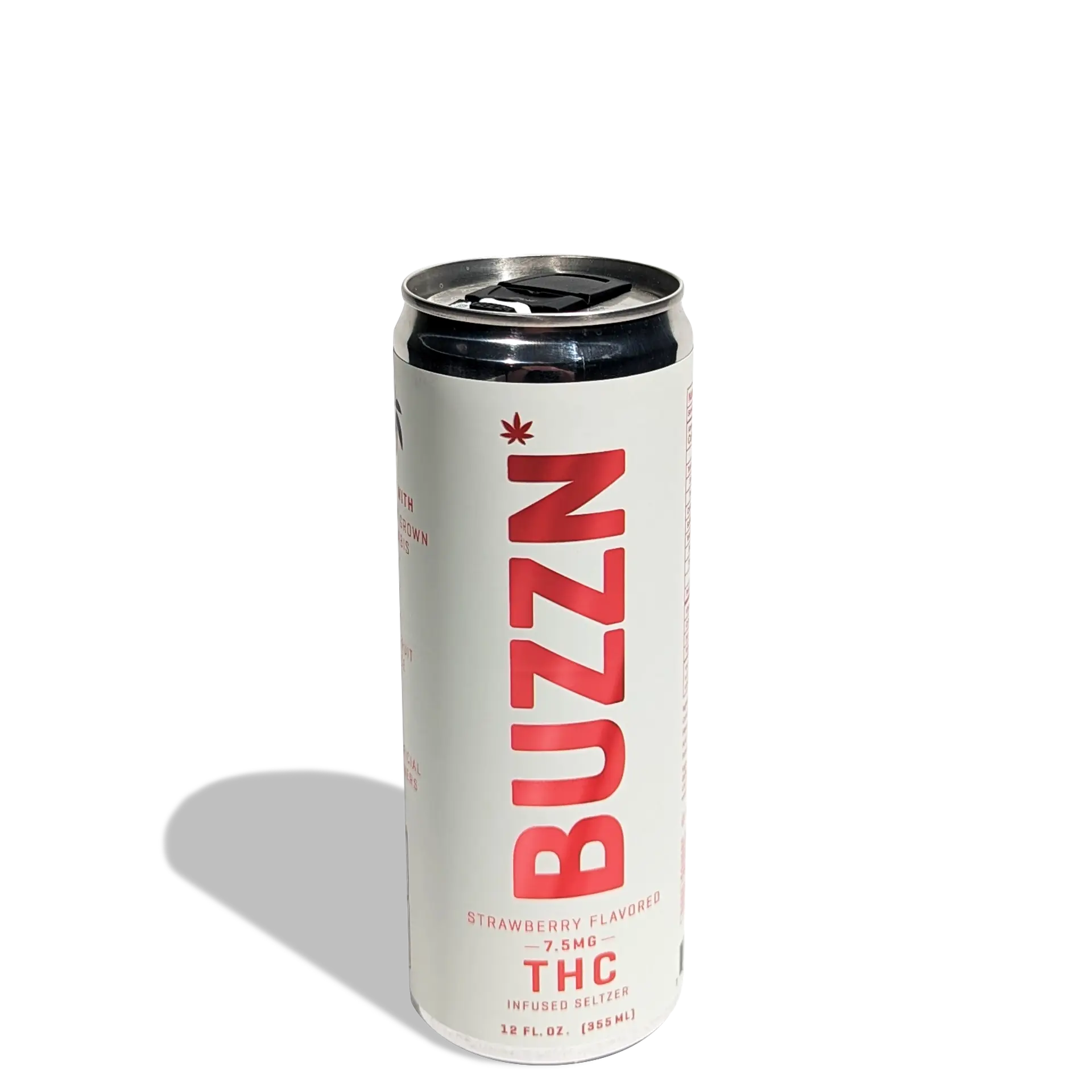 Buzzn strawberry seltzer 7.5mg THC